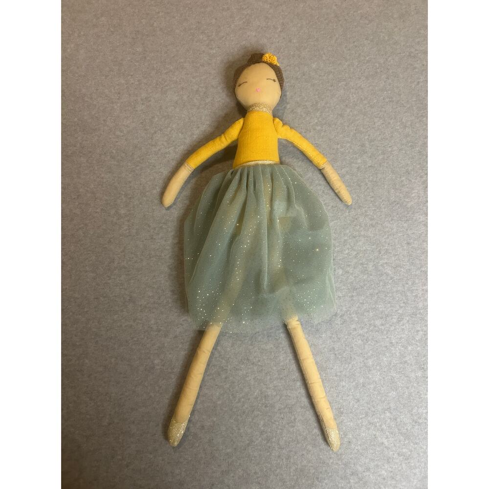 MON AMI Francesca Polynesian Princess Doll 22” Stuffed Plush Princess Doll Soft